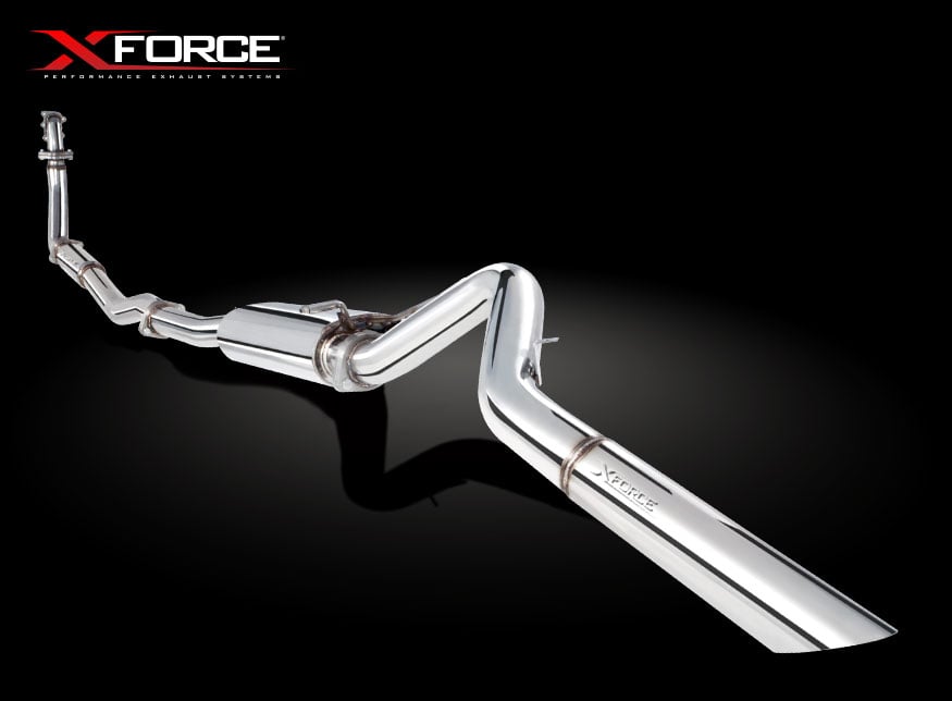 Nissan D22 Navara 3L TD Turbo Back Exhaust with Cat Converter