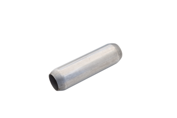 Hot Dog Resonator 3Inch Inlet 18Inch Long Raw 409 Stainless Steel