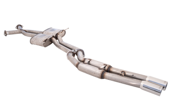 Holden V8 VT-VZ 5.7L Twin 3" Cat Back Exhaust with Hot Dog Rear