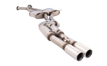 Holden V8 Ute VU-VZ 5.7L Twin 2.5Inch Cat Back Exhaust with Hot Dog Rear