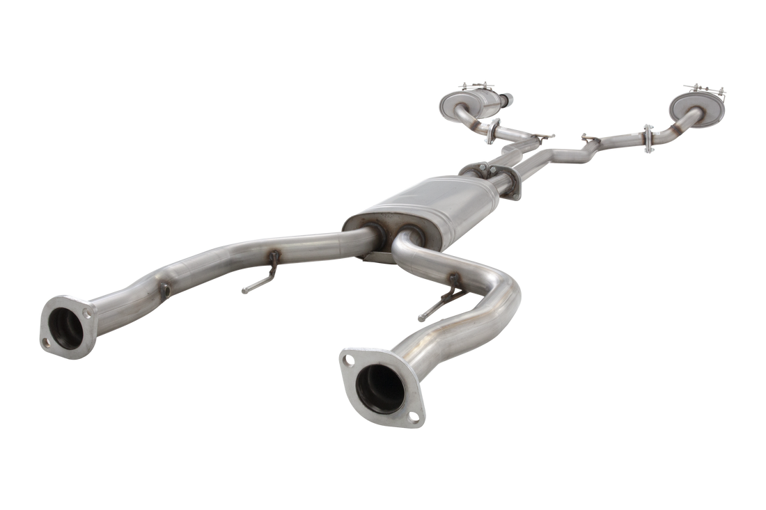 Holden VE VF SV6 Ute Raw 409 Twin 2.25Inch Cat Back System