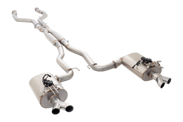 HSV VF Sedan and Wagon 304 Stainless Steel Twin 3Inch Varex Valved Cat Back System