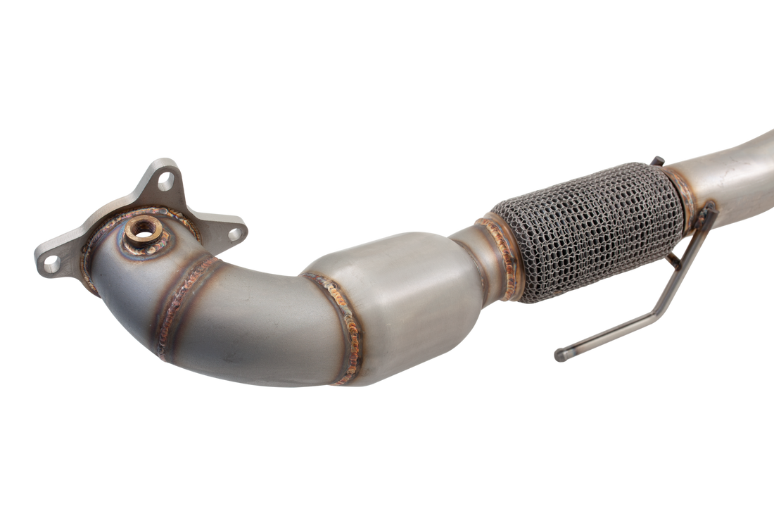 VW GOLF GTI MK5 and MK6 Downpipe with Hi Flow Catalytic Converter
