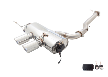 VW GOLF R MK6 Varex Valved Cat Back Exhaust System