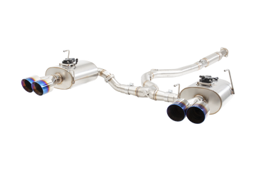 Subaru WRX / STI G3, VA Sedan Varex WR Valved Cat Back Exhaust with Burnt Blue Tips