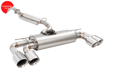 VW GOLF R MK7 Varex Valved Cat Back Exhaust System
