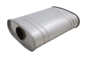 304 Stainless Steel 2.25" 8"x4"x14" Muffler