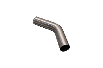 2.25″ Mandrel Bend, 45 Degree, Brushed 304 Stainless Steel