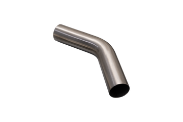 3″ Mandrel Bend, 45 Degree, Brushed 304 Stainless Steel
