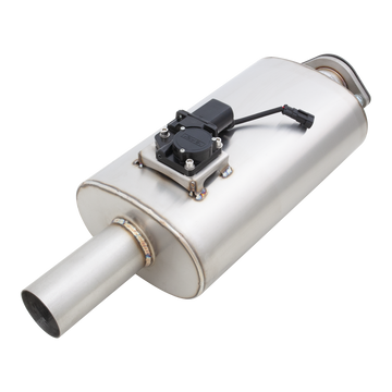 2.5Inch Inlet Oval Varex muffler