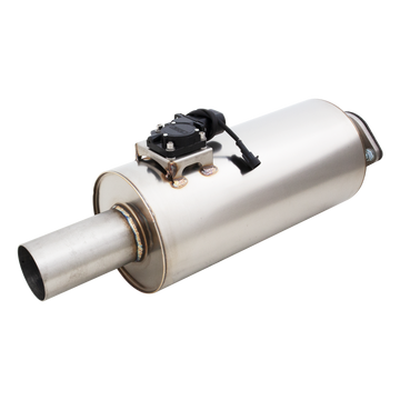 2.5Inch Inlet 6.5Inch Round Varex Muffler