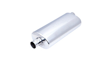 2Inch 304 Stainless Steel 5x8x14Inch Long Universal Muffler