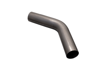 2.5Inch Mandrel Bend, 45Degree, 409 Stainless Steel