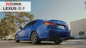 Lexus IS F XForce Catback Exhaust