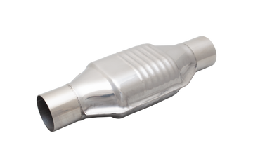 100 Cell Oval Metallic Catalytic Converter with 3Inch Inlet