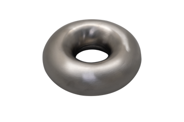 2.5" Brushed Stainless Steel Donut