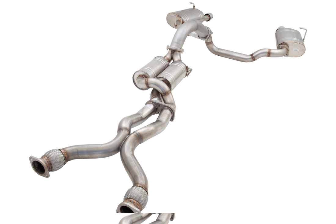 Ford FG V8 Supercharged 304 Stainless Steel Cat Back System