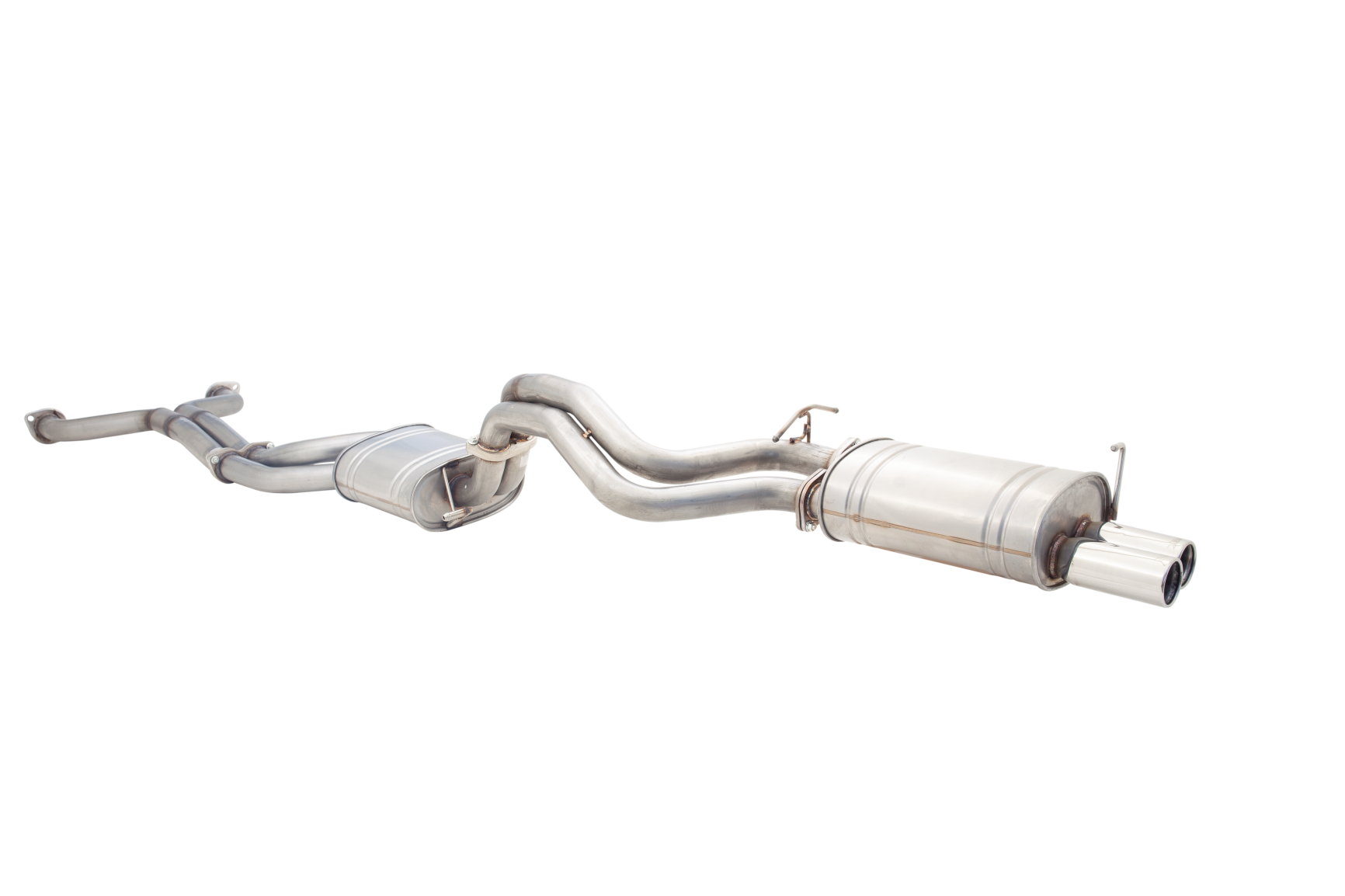Ford FG XR8 Twin 2.5Inch Cat Back Exhaust System