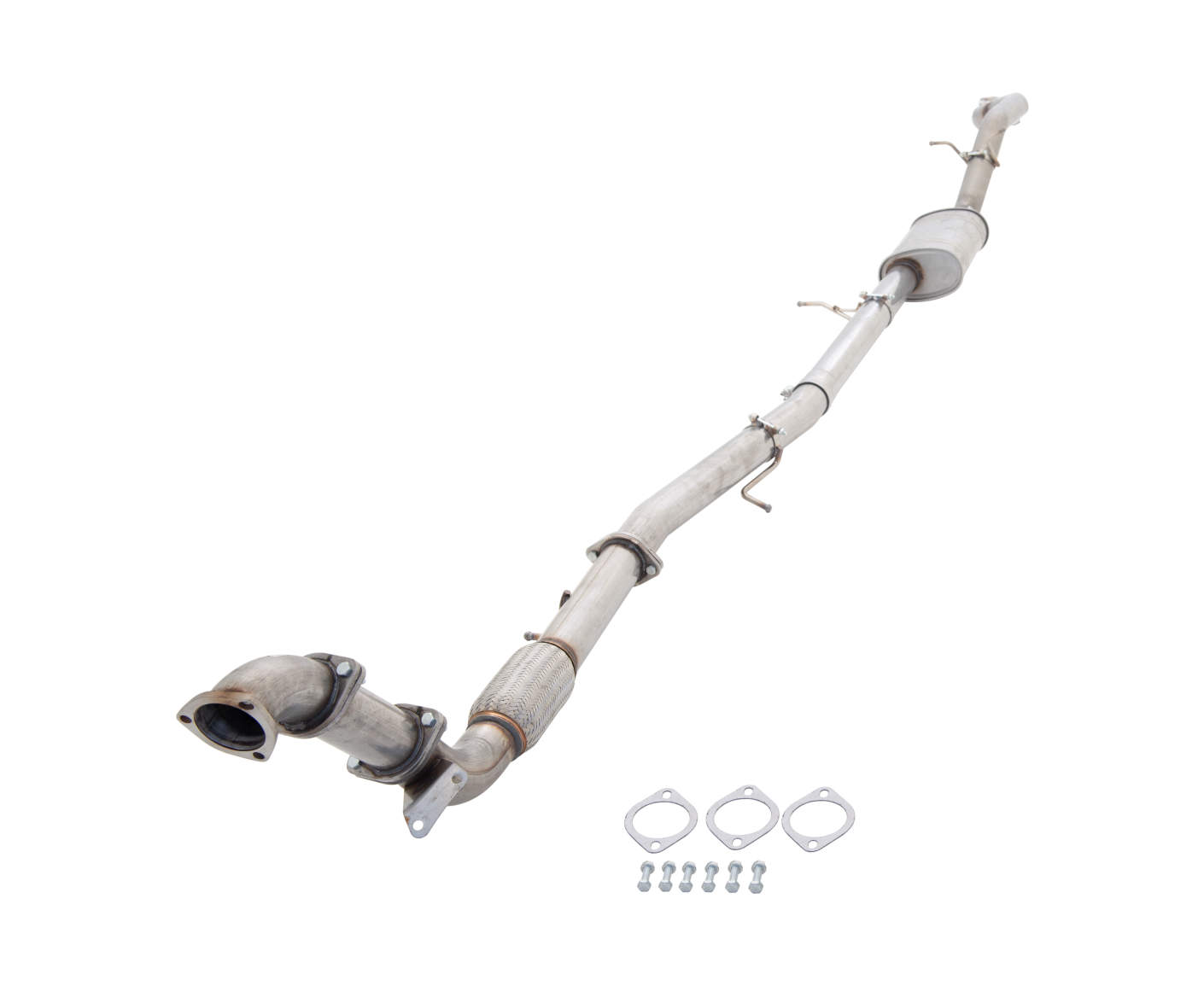 Ford Ranger PX 3.2L Raw 409 Stainless Steel Turbo Back System