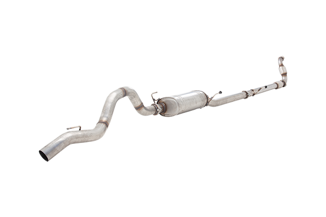 Holden RG Colorado 2.8L Raw 409 Turbo Back System with High Flow Cat