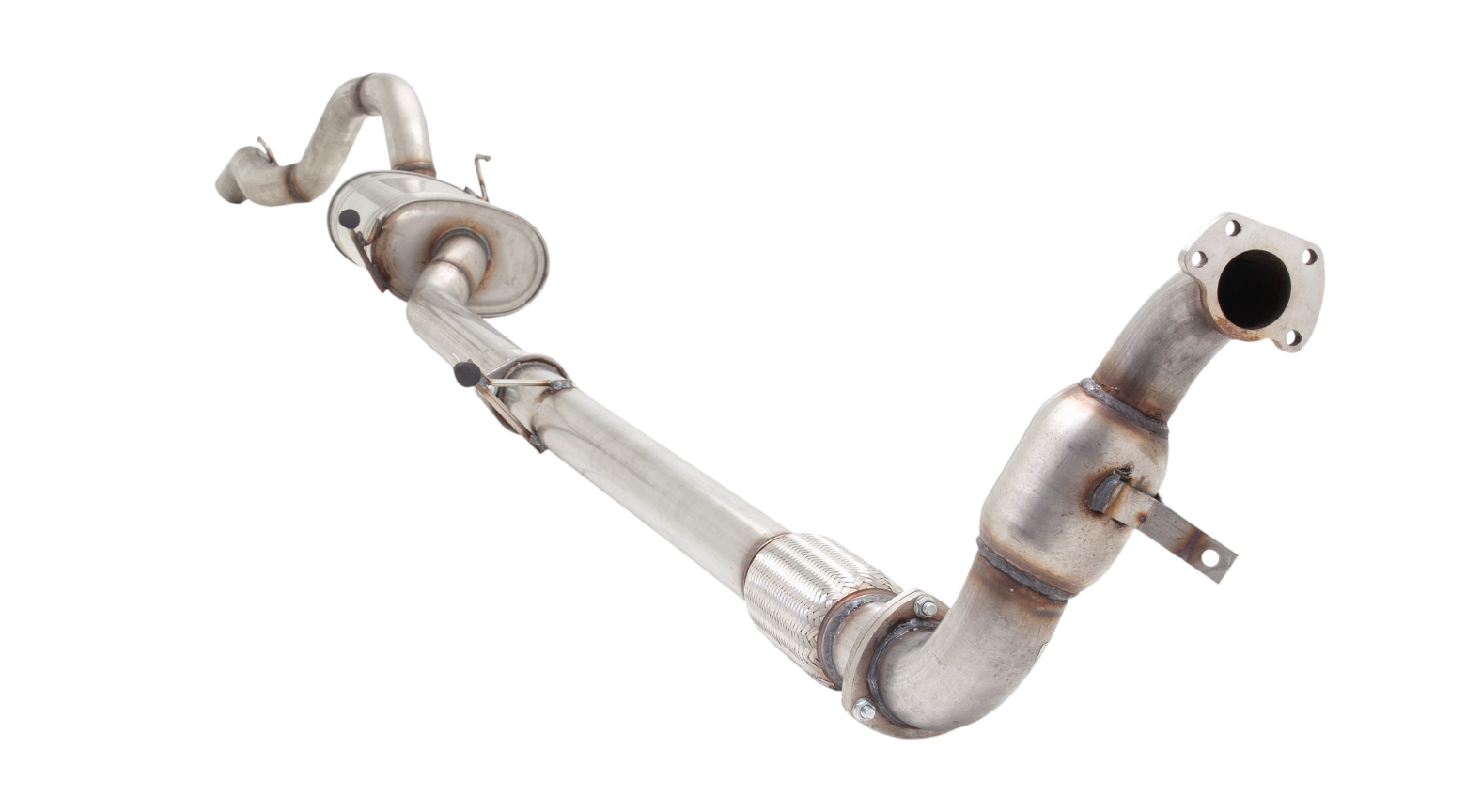Holden RG Colorado 2.8L Raw 409 Turbo Back System with High Flow Cat