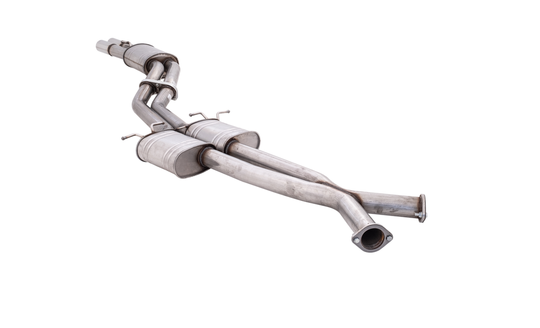 WH to WL Statesman Twin 3Inch Varex Valved Cat Back Exhaust