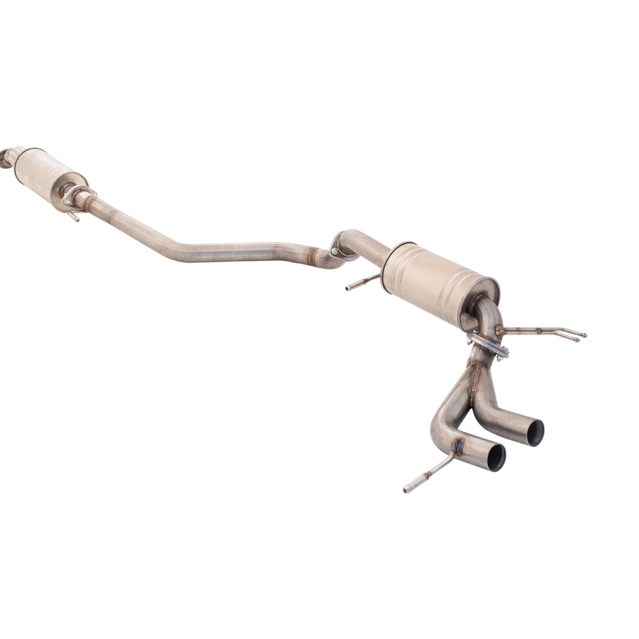 Hyundai Veloster SR Raw 409 2.5" Cat Back Exhaust