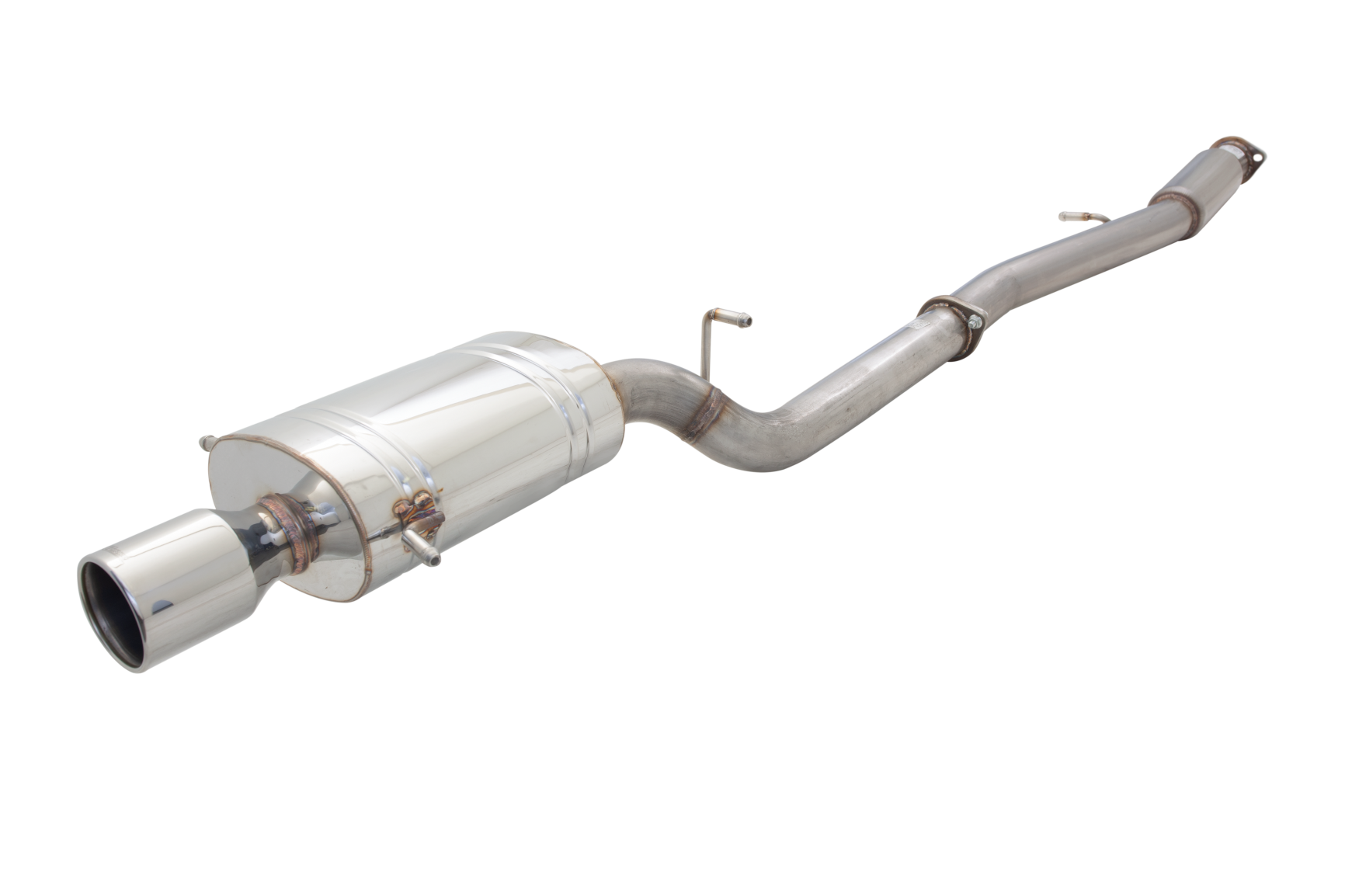 Subaru WRX Cat Back With Oval Single Outlet Muffler