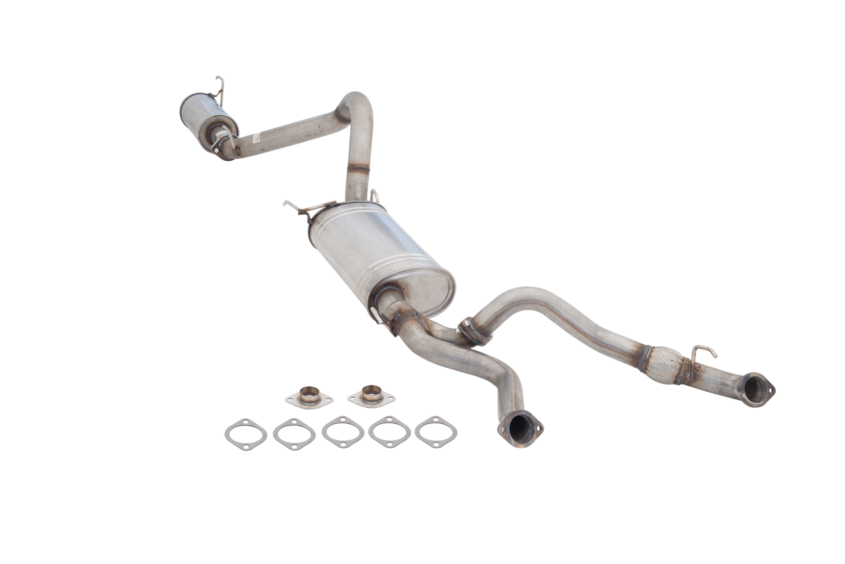 Toyota Landcruiser 100 Series V8 Cat Back Exhaust System