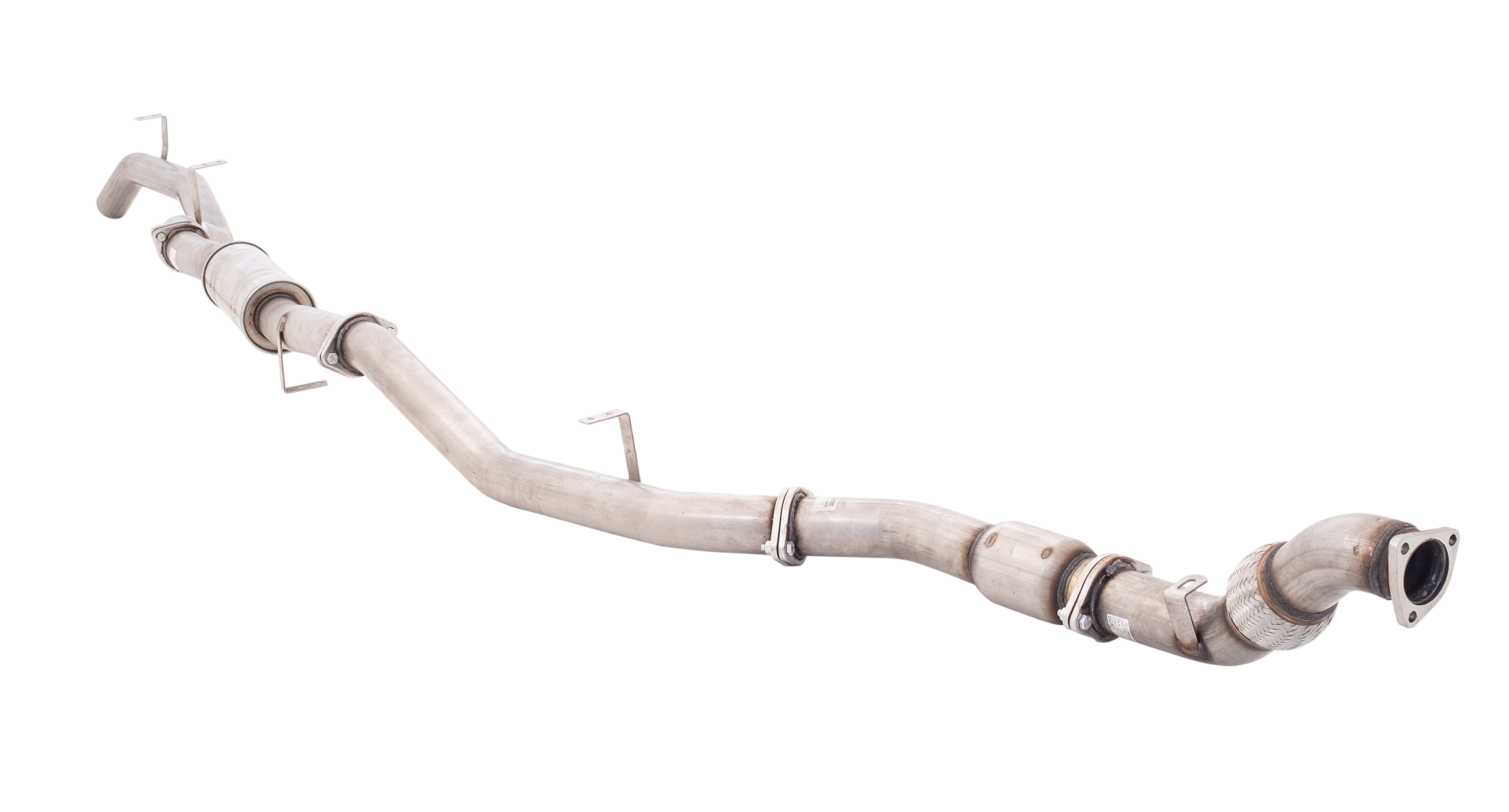 Toyota 79 Series Dual Cab Turbo Back System with High Flow Cat
