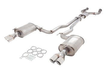 Holden VE Commodore Raw 409 Stainless Steel Twin 2.5Inch Cat Back Exhaust