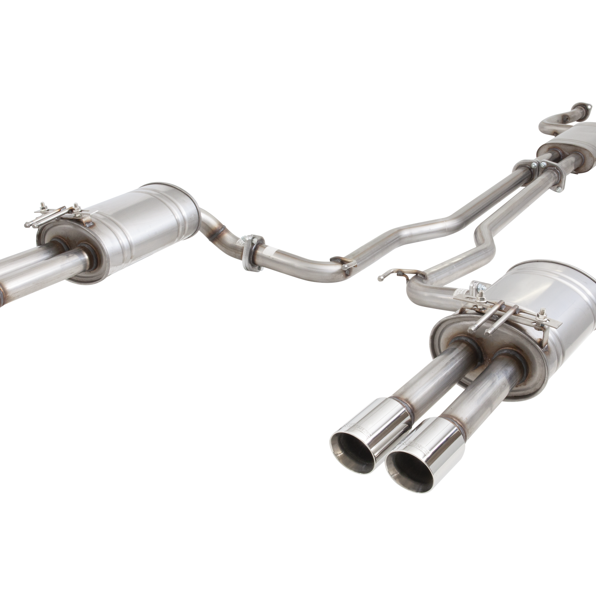 Holden VE VF SV6 Ute Raw 409 Twin 2.25Inch Cat Back System