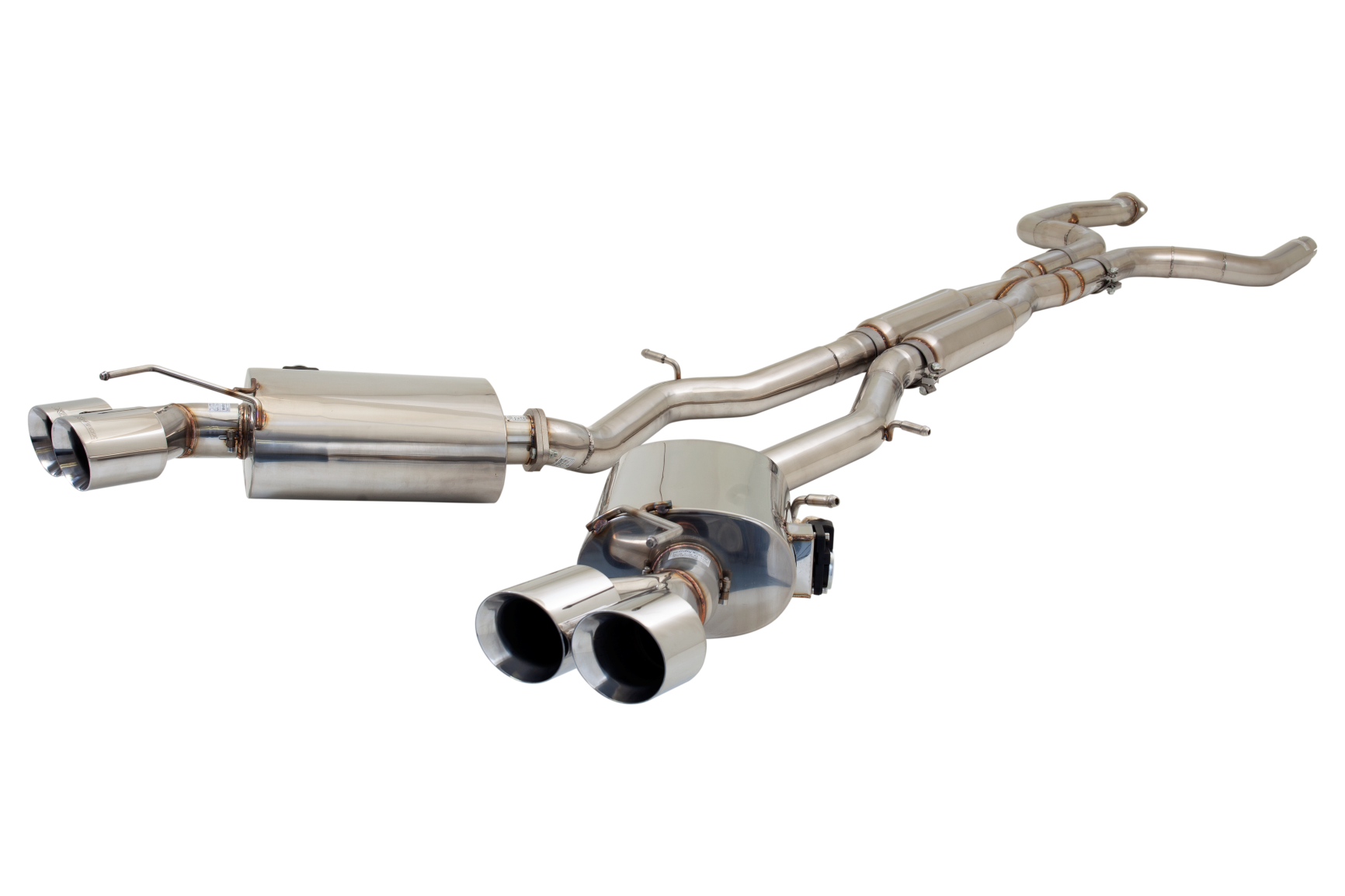 Chevrolet Camaro Gen 6 Varex Valved Cat Back Exhaust System