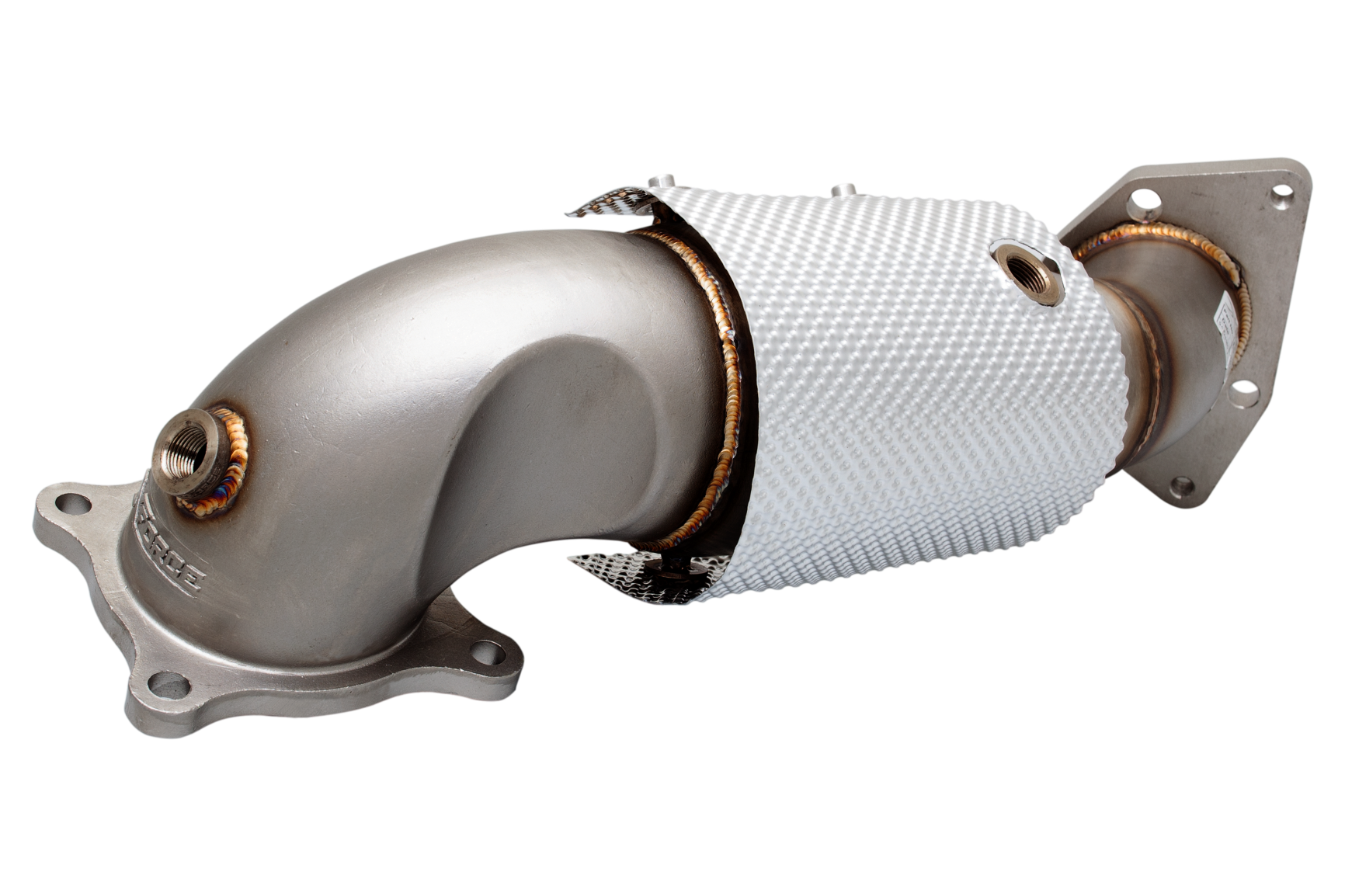 Honda Civic FK8 Type R Downpipe with High Flow Cat Kit