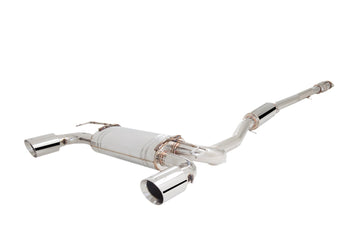 Mitsubishi Evolution X 3Inch Stainless Steel Cat Back System with Dual Tips
