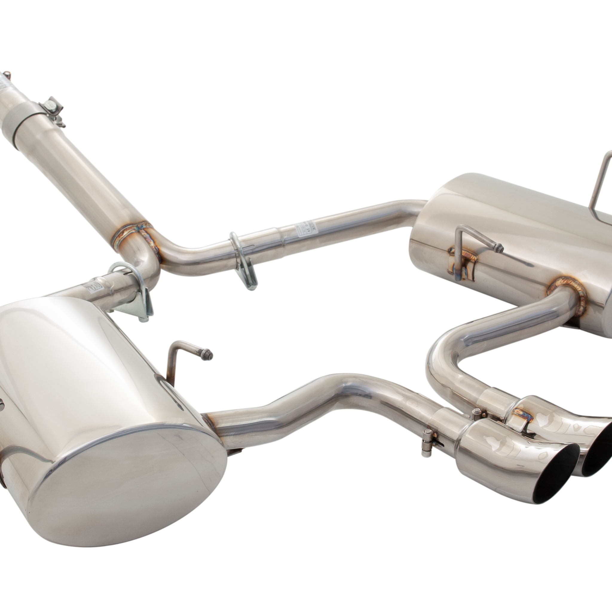 MINI Cooper R50 and R53 PFL Cat Back Exhaust System