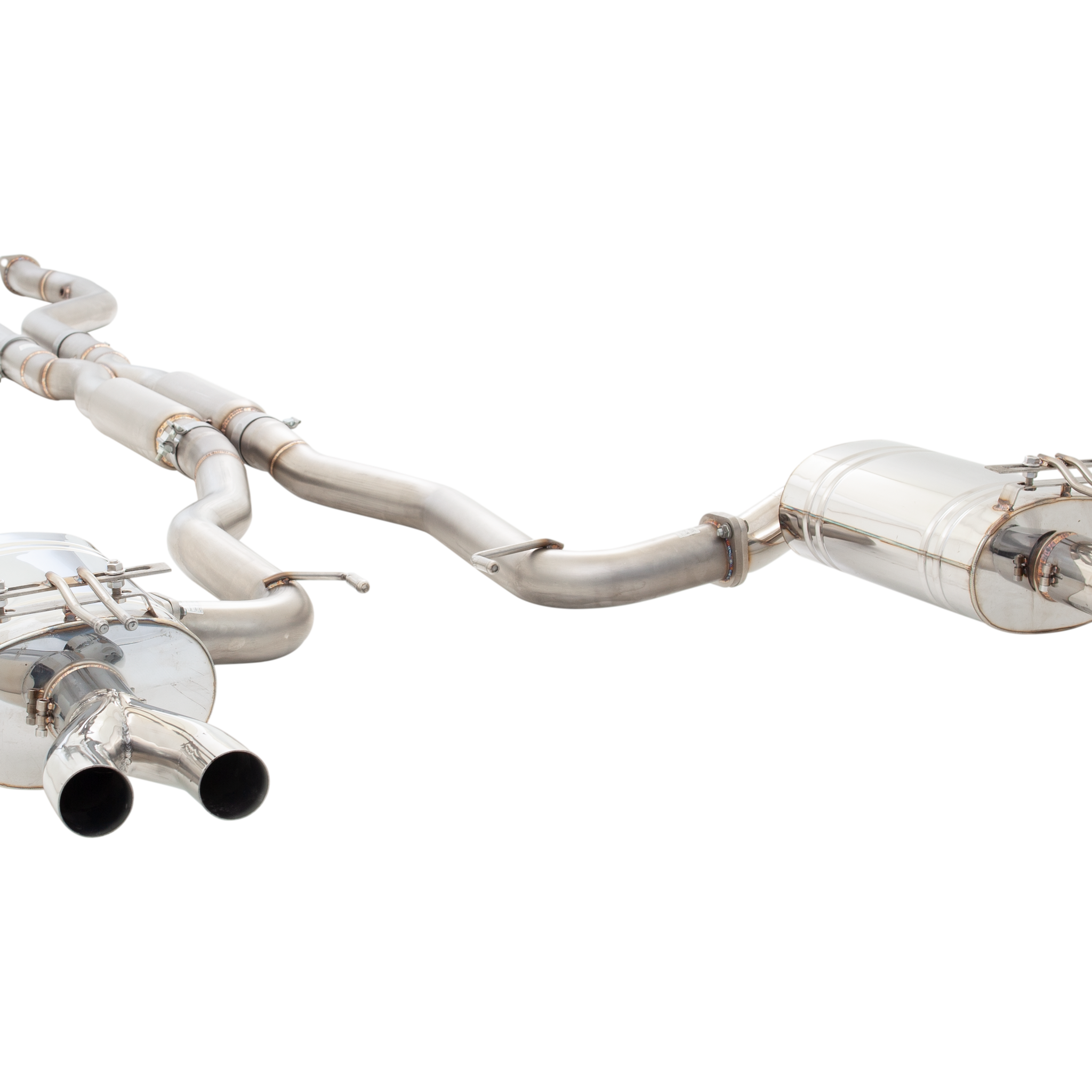 HSV Maloo 304 Stainless Steel Twin 3inch Cat Back Exhaust