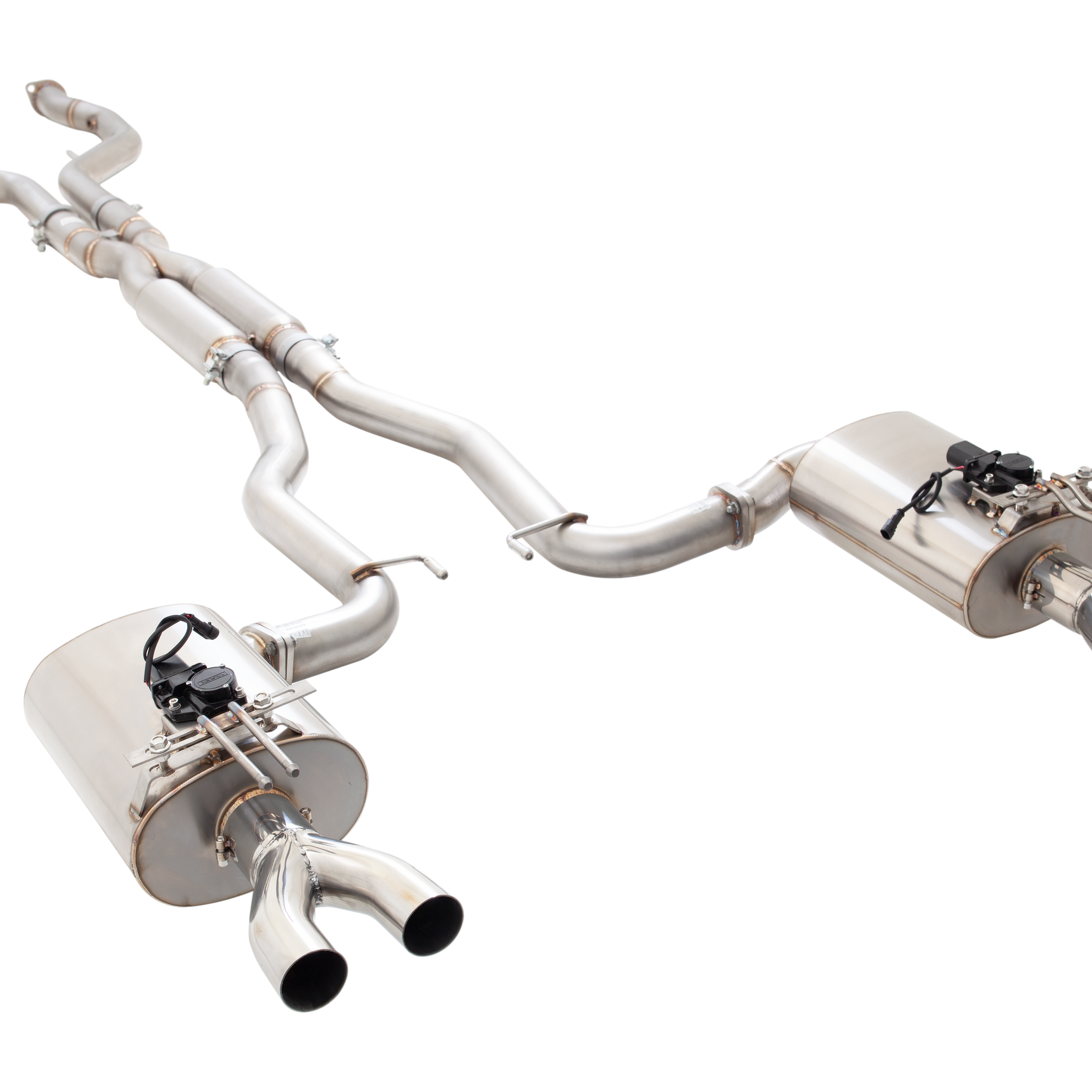 HSV Maloo 304 Stainless Steel Twin 3inch Varex Valved Cat Back Exhaust