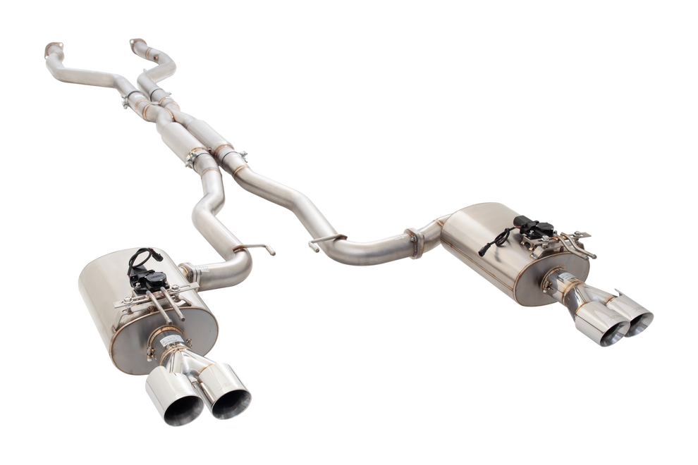 Holden VE/VF Commodore V8 304 Twin 3Inch Varex Valved Cat Back System ...