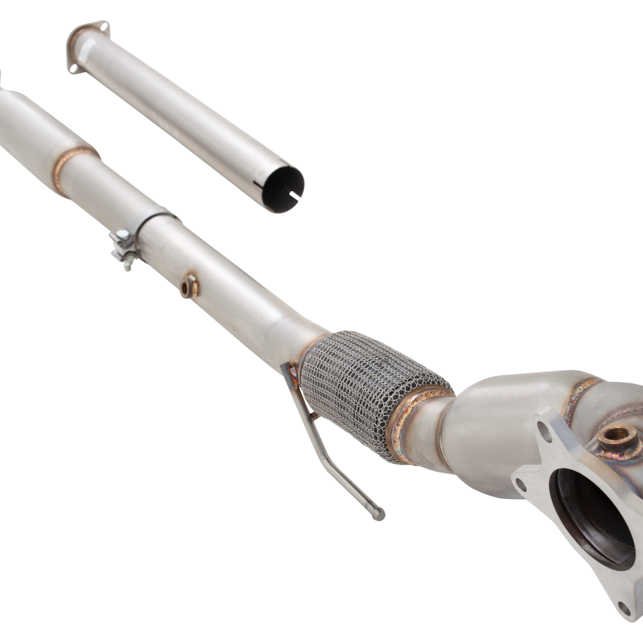 VW GOLF GTI MK5 and MK6 Downpipe with Hi Flow Catalytic Converter