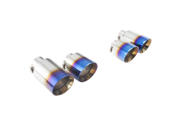 AUDI S3 8V Sedan Blue Exhaust Tips
