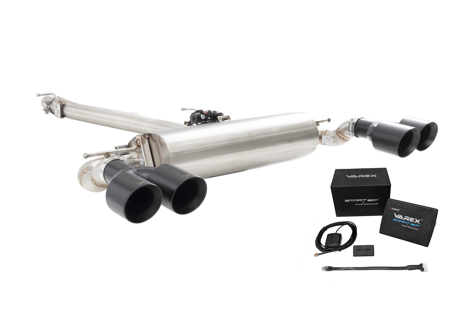 Cupra Ateca VZX Varex Valved Cat Back Exhaust System with Smartbox