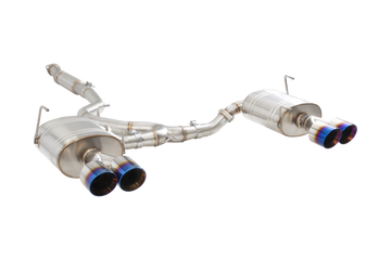 Subaru WRX STI G3 VA Sedan Cat Back Exhaust with Burnt Blue Tips