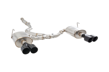 Subaru WRX STI G3 VA Sedan Cat Back Exhaust with Black Tips