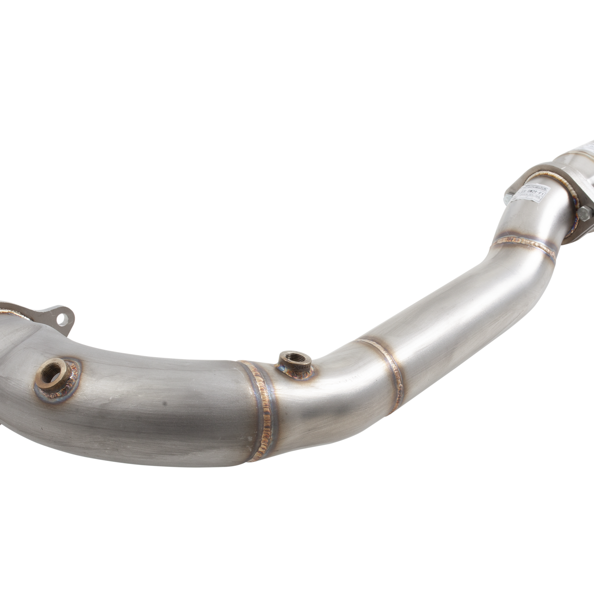 Subaru VB WRX Turbo Exhaust Downpipe with Hi Flow Catalytic Converter