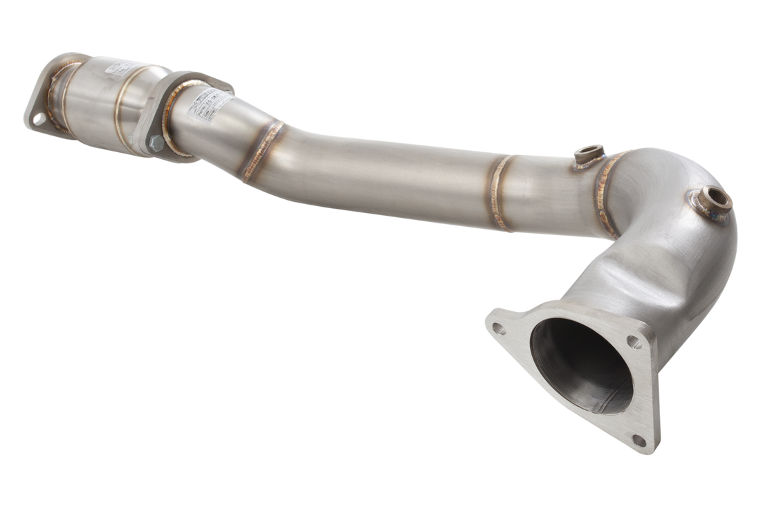 Subaru VB WRX Turbo Exhaust Downpipe with Hi Flow Catalytic Converter