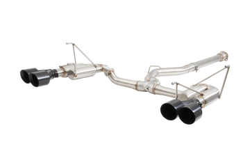 Subaru WRX Sedan VB Race Cat Back Exhaust System with Black Tips