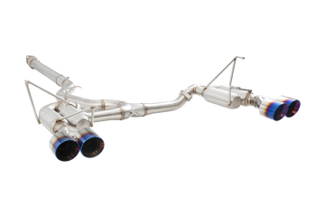 Subaru WRX Sedan VB Race Cat Back Exhaust System with Burnt Blue Tips