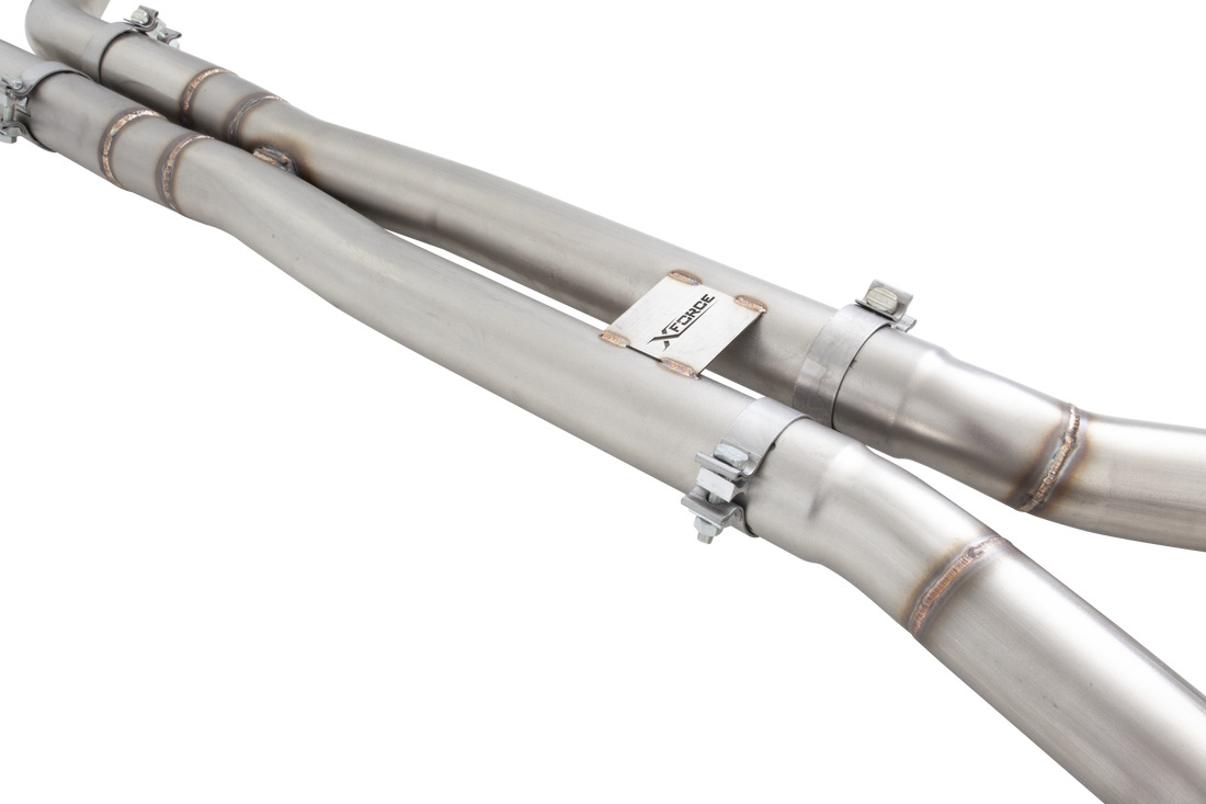Holden VE VF V8 Sedan Straight Pipe Center 304 SS Twin 3Inch Varex Valved Cat Back