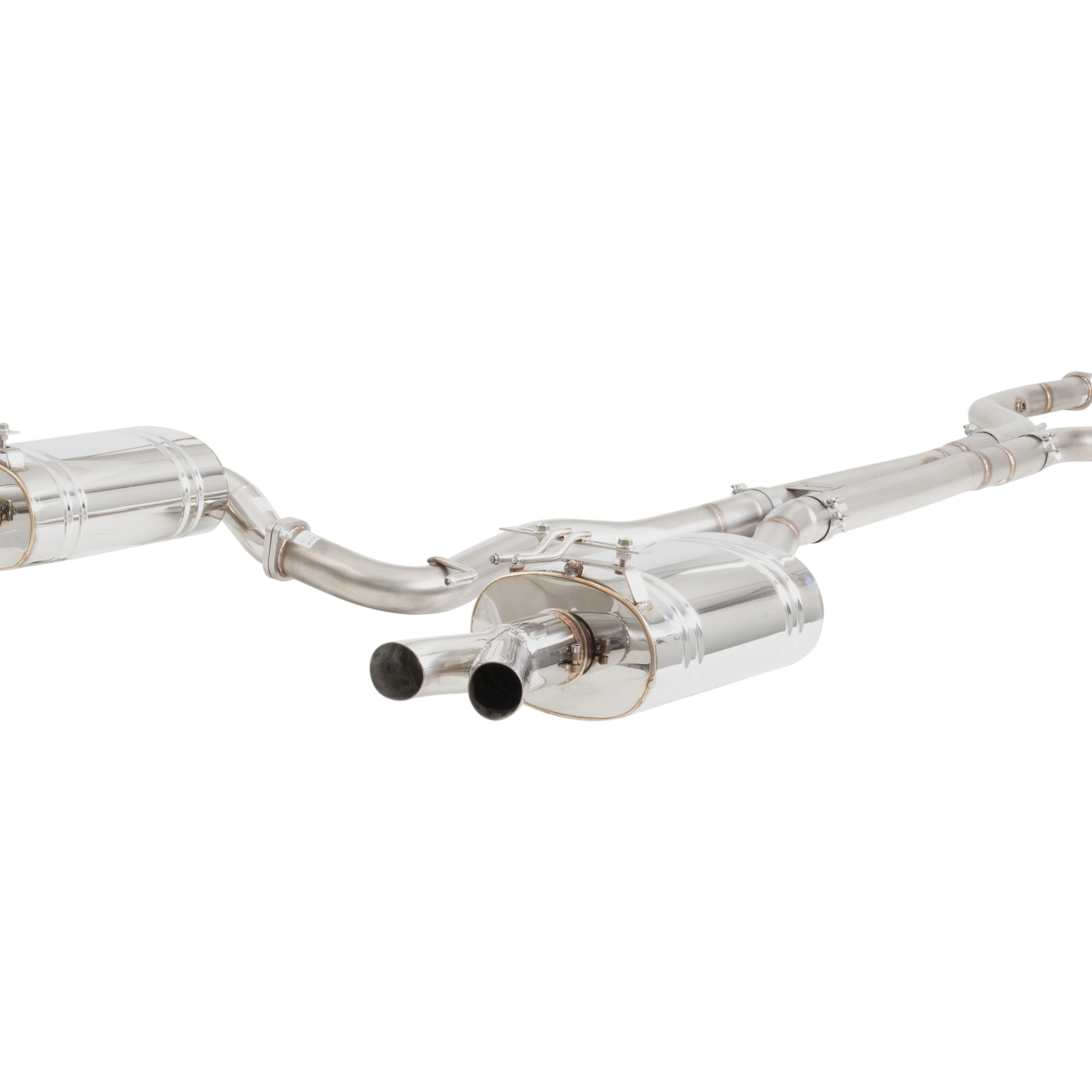 HSV VF Sedan Straight Pipe Center Twin 3Inch 304 SS Cat Back